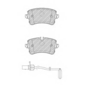 Колодки тормозные дисковые задний для AUDI A8(4H#) <b>FERODO FDB4393 / 24606</b>