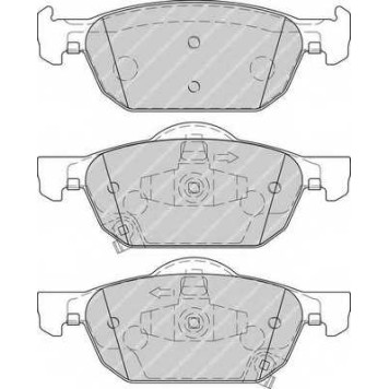 FERODO FDB4269 - колодки тормозные, передние