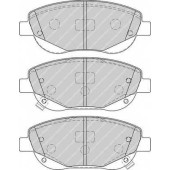 Колодки тормозные дисковые передний для TOYOTA AVENSIS(ADT27,ZRT27), VERSO(#AUR2#,#ZGR2#) <b>FERODO FDB4276 / 24946</b>