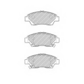 Колодки тормозные дисковые передний для HONDA CITY(GM), CR-Z(ZF1), INSIGHT(ZE#), JAZZ(GE) <b>FERODO FDB4404 / 24979</b>