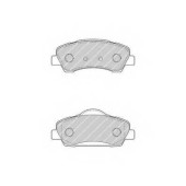 Колодки тормозные дисковые передний для CITROEN C-ELYSEE, C4 CACTUS / PEUGEOT 301, 308 <b>FERODO FDB4491 / 25250</b>