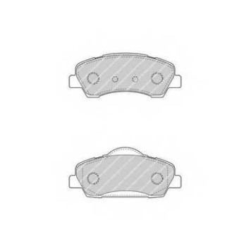 Колодки тормозные дисковые передний для CITROEN C-ELYSEE, C4 CACTUS / PEUGEOT 301, 308 <b>FERODO FDB4491 / 25250</b>