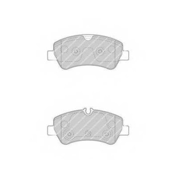 Колодки тормозные дисковые задний для FORD TOURNEO CUSTOM, TRANSIT CUSTOM, TRANSIT <b>FERODO FVR4398 / 25603</b>