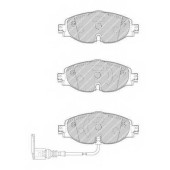 Колодки тормозные дисковые передний для AUDI A3, TT / SKODA OCTAVIA, SUPERB / VW GOLF SPORTSVAN, GOLF, PASSAT, TOURAN <b>FERODO FDB4433 / 25683</b>
