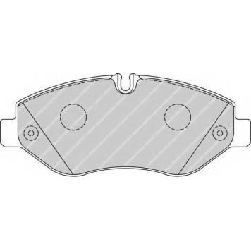 Колодки тормозные дисковые передний <b>FERODO FVR4036 / 29229</b>