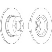 Тормозной диск FERODO DDF035