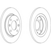 Тормозной диск FERODO DDF059