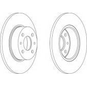 Тормозной диск FERODO DDF066