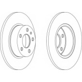 Тормозной диск FERODO DDF067