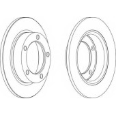 Тормозной диск FERODO DDF092