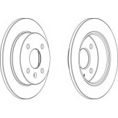 Тормозной диск FERODO DDF1043