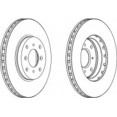Тормозной диск FERODO DDF1119