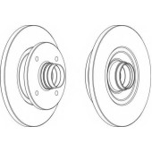 Тормозной диск FERODO DDF114-1