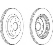 Тормозной диск FERODO DDF1147