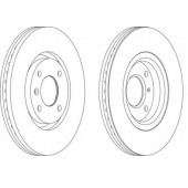 Тормозной диск FERODO DDF1152