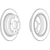 Тормозной диск FERODO DDF120-1