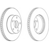 Тормозной диск FERODO DDF1216