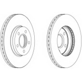 Тормозной диск FERODO DDF1222