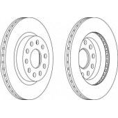 Тормозной диск FERODO DDF1223