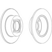 Тормозной диск FERODO DDF128