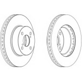 Тормозной диск FERODO DDF1294