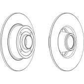 Тормозной диск FERODO DDF1369C-1