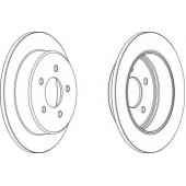 Тормозной диск FERODO DDF1378