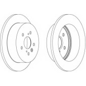 Тормозной диск FERODO DDF1380