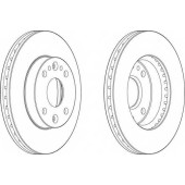 Тормозной диск FERODO DDF1391