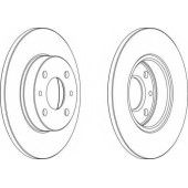 Тормозной диск FERODO DDF140-1