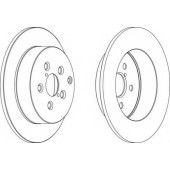 Тормозной диск FERODO DDF1406