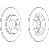 Тормозной диск FERODO DDF141