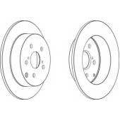 Тормозной диск FERODO DDF1419