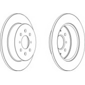 Тормозной диск FERODO DDF1466