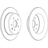 Тормозной диск FERODO DDF1499