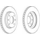 Тормозной диск FERODO DDF154-1