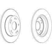 Тормозной диск FERODO DDF1558