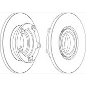 Тормозной диск FERODO DDF1573-1