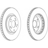 Тормозной диск FERODO DDF1596