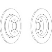 Тормозной диск FERODO DDF1600