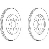 Тормозной диск FERODO DDF1610