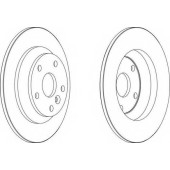 Тормозной диск FERODO DDF1616