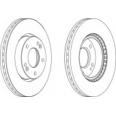 Тормозной диск FERODO DDF1619