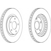 Тормозной диск FERODO DDF1624