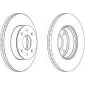 Тормозной диск FERODO DDF1632