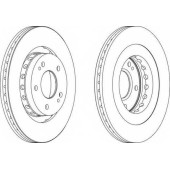 Тормозной диск FERODO DDF1642
