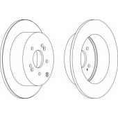 Тормозной диск FERODO DDF1671