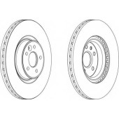 Тормозной диск FERODO DDF1680