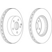 Тормозной диск FERODO DDF1690