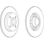 Тормозной диск FERODO DDF1696C-1